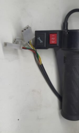 Throttle with 123 Mode & service switch