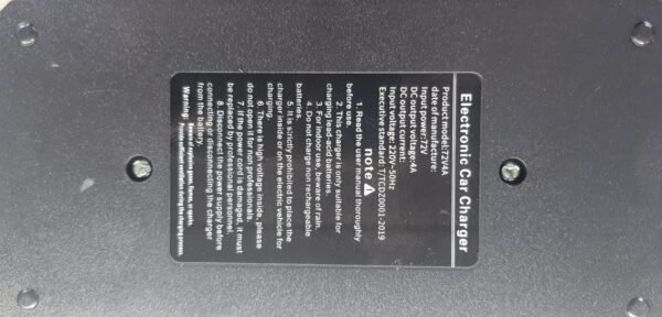 72V 4AMP Lead Acid Smart Charger – Durable & Efficient Charging