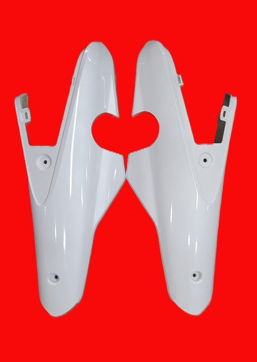 Swing Arm Covers – White (BGauss D15 | Genuine Product)