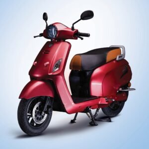 Eblu FEO – The Perfect Family E-Scooter - Wine Red