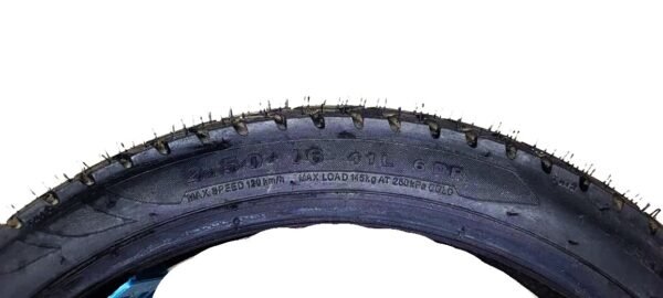 Front Tyre – 2.50-16, 41L 6PR | BGauss D15 (All Variants) | Genuine OEM Tyre