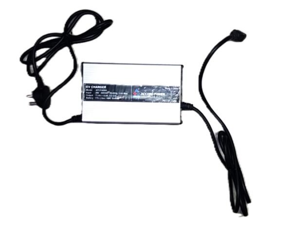 Lithium-ion Charger 71.4V 6A | Compatible with 17S NMC Battery | Reliable EV Charger