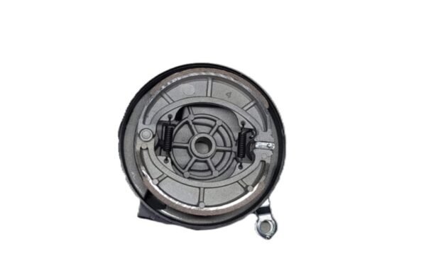 Rear Drum Plate Assembly for Ampere Magnus | 130mm Brake Shoe | 12-inch & 10-inch Motor Compatible