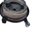 Rear Drum Plate Assembly for Ampere Magnus | 130mm Brake Shoe | 12-inch & 10-inch Motor Compatible