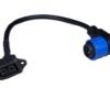 D-Type (Female) to Chogori (Okinawa) Connector Converter | Heavy-Duty | 2+4 Pin Configuration