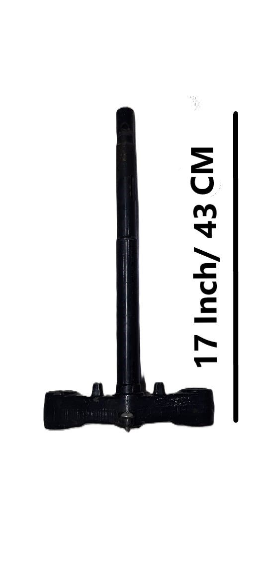 Handle T with Mudguard Mount | 17" | Heavy-Duty