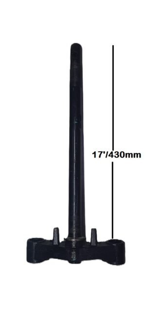 "Heavy Duty Handle T with Mudguard Fitting for Big Vespa & Epluto – Rudra Motors"