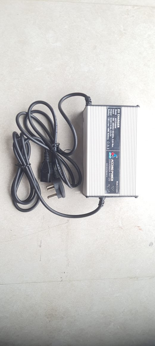 48V 6Amp Lithium-Ion Charger by Accord Power – with 6 Months Warranty