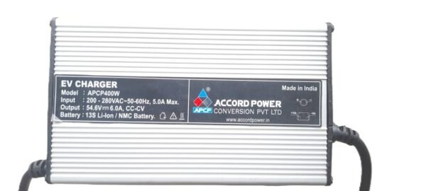 48V 6Amp Lithium-Ion Charger by Accord Power – with 6 Months Warranty