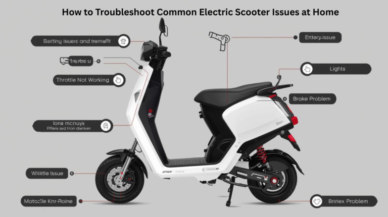 How to Troubleshoot Common Electric Scooter Issues at Home