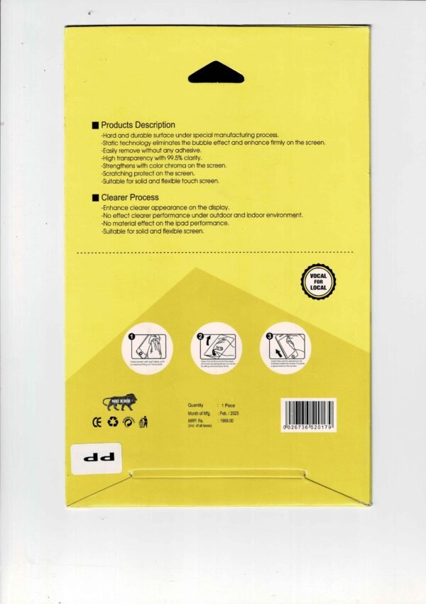 OLA S1 / S1 Pro Touch Screen Protection Guard