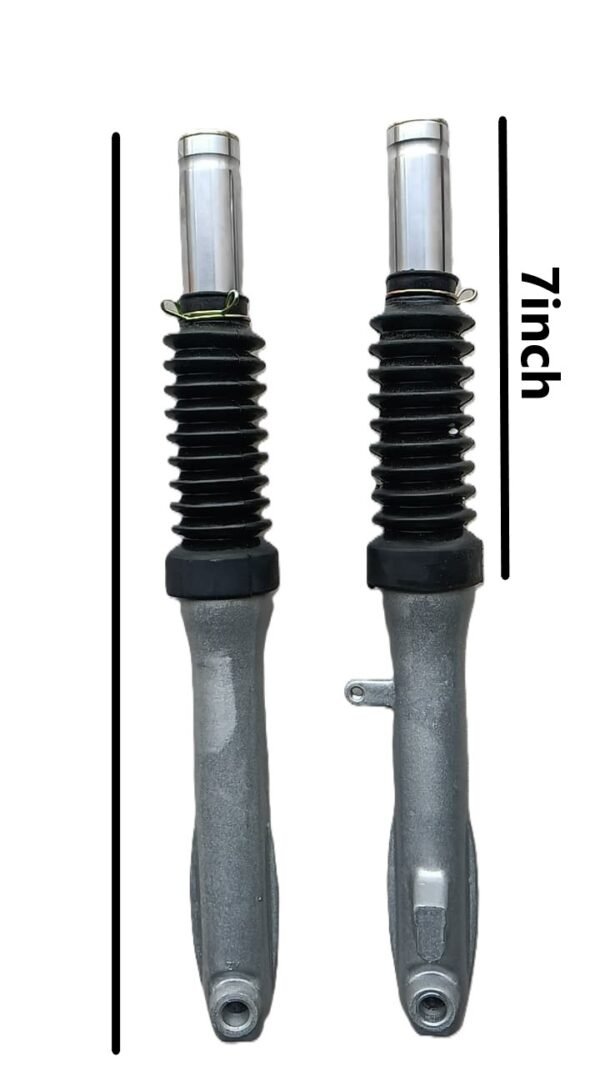 14 Inch Front Telescopic Suspension for E-Scooty (Drum Brake Model) – 27mm