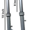 18 Inch Front Telescopic Suspension for E-Scooty & Big Vespa (Disc Brake Model) – 30mm