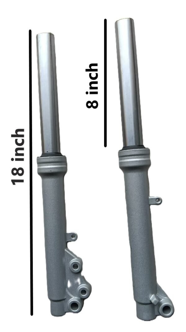18 Inch Front Telescopic Suspension for E-Scooty & Big Vespa (Disc Brake Model) – 30mm
