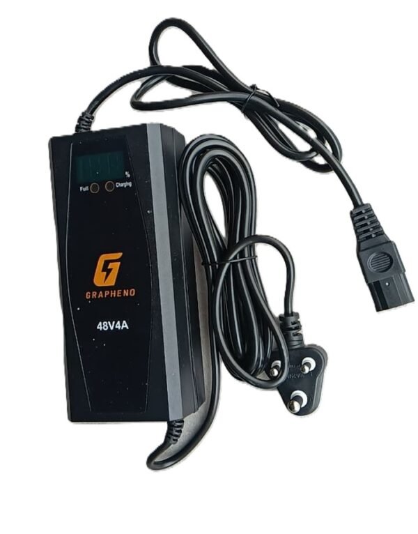 48V 4A Graphene Battery Charger with Percentage Indicator