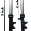 18 Inch Front Telescopic Suspension for E-Scooty (Drum Brake Model) – 27mm