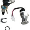 Ignition Lock Set for Hero & Ampere Electric Scooters with Seat Lock & Manual Keys