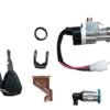 Ignition Lock Set for Hero & Ampere Electric Scooters with Seat Lock & Manual Keys