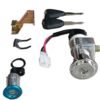 Ignition Lock Set for Hero & Ampere Electric Scooters with Seat Lock & Manual Keys