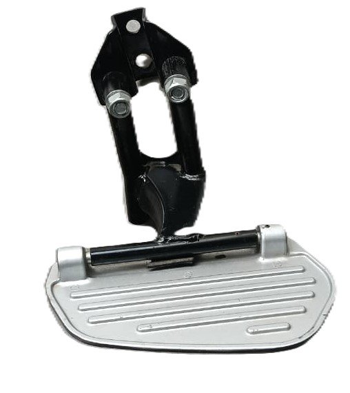Universal Lady Foot Rest 14cm for Electric Scooters | Foldable Pillion Footrest Set