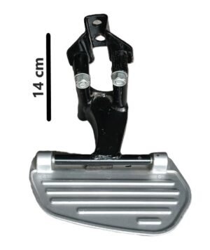 Universal Lady Foot Rest 14cm for Electric Scooters | Foldable Pillion Footrest Set