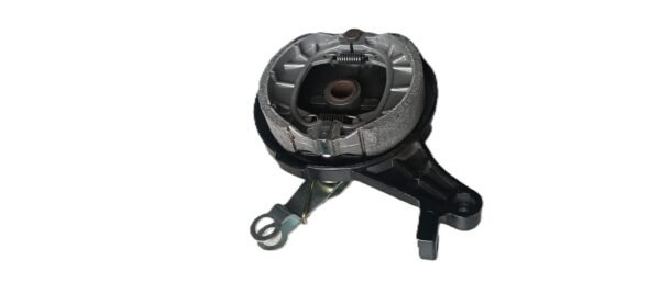 nyx rear drum plate 1 Rear Drum Brake Plate Model 3 | 110mm Rear Drum Plate for Hero Electric NYX