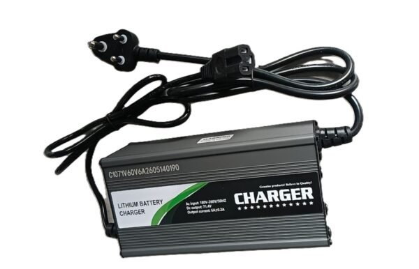 71.4V 6A Lithium-Ion Battery Charger for 17S Li-ion Battery Pack