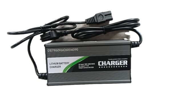 71.4V 6A Lithium-Ion Battery Charger for 17S Li-ion Battery Pack